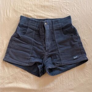 Hammies Women's Corduroy Shorts in Navy 26